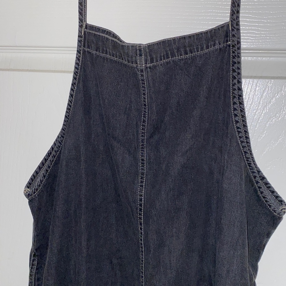 Black Maxi jean Dress - Picture 5 of 8